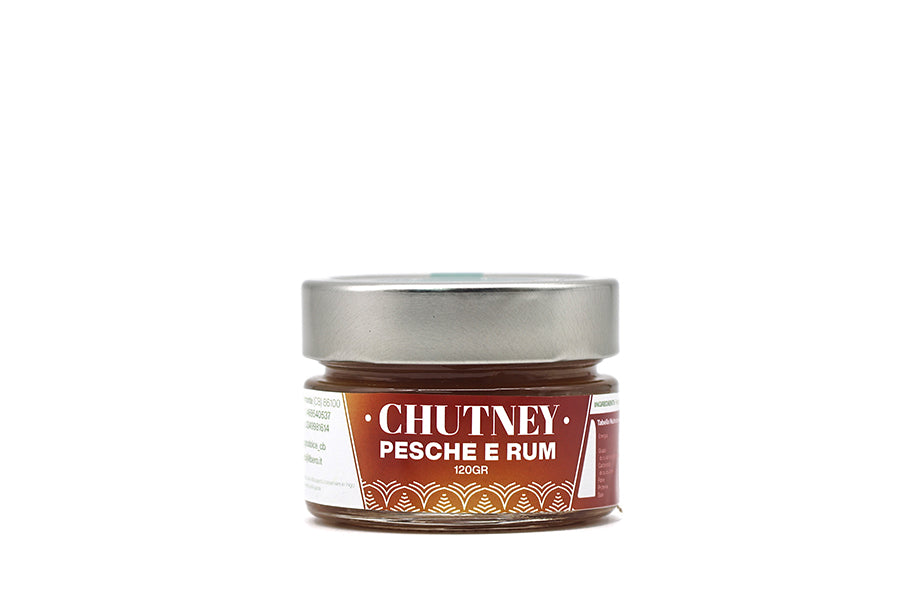 Chutney Pesche e Rum del Molise - Agrodolce Chutney & More